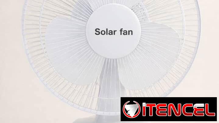 42 usd 🌟*Ventilador Recargable de Mesa Solar Fan*🌟