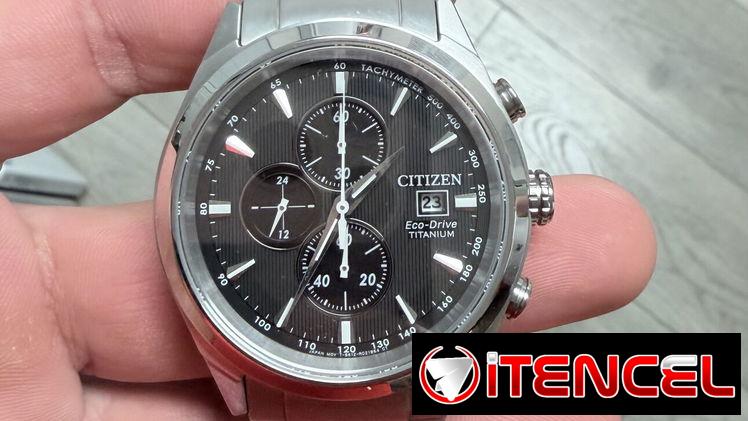 Citizen eco drive titanium de uso pero casi no lo usé