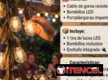 Guirnalda de Luces LED Exterior 10 bombillos (CV)