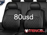 Forro de asiento de auto de cuero sintético