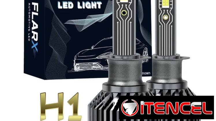 Bombillo LED H1 – 30.000LM • Canbus • 6500K • Alta Potencia
