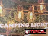 💡Bombillos LEd plásticos a prueba de agua con 16 bombillos. ✅6 m de largo, Ideal para terrazas o patios,cable tipo soga