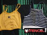 Blusas cortas