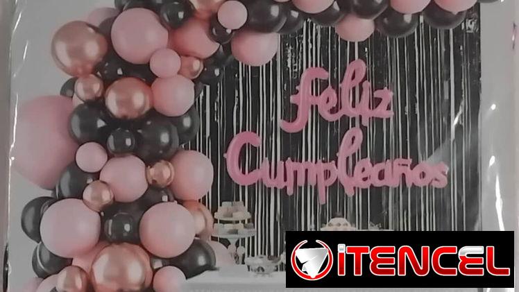 Set de Globos de 116 Piezas (colores hermosos)
