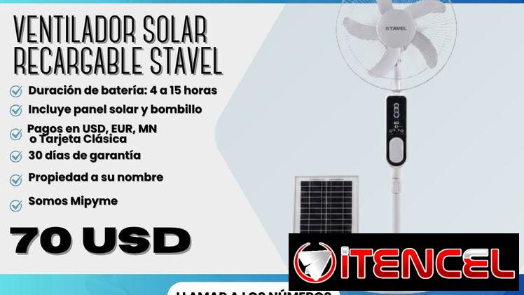 VENTILADOR RECARGABLE STAVEL