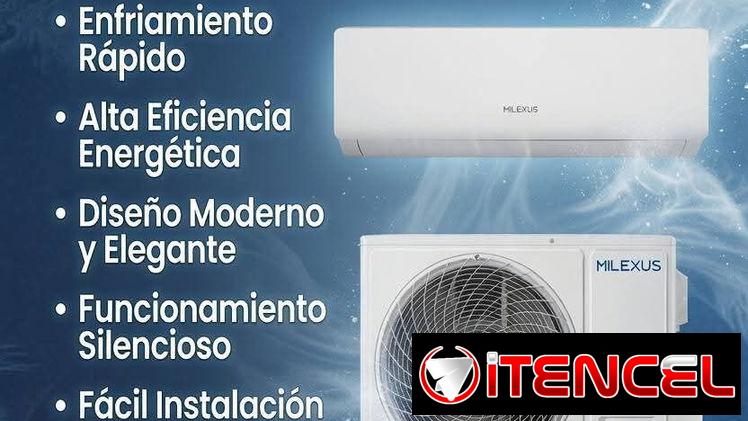 ¡AIRE ACONDICIONADO SPLIT MILEXUS NUEVO!