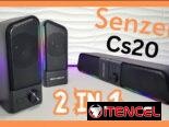 Senzer Cs20 Bocinas y Barra de Sonido 2 en 1