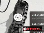 Inflador de Neumáticos Portátil 12V 250PSI y Compresor de Aire, Bomba Digital Automática para Coches, Bicicletas, Bicicl