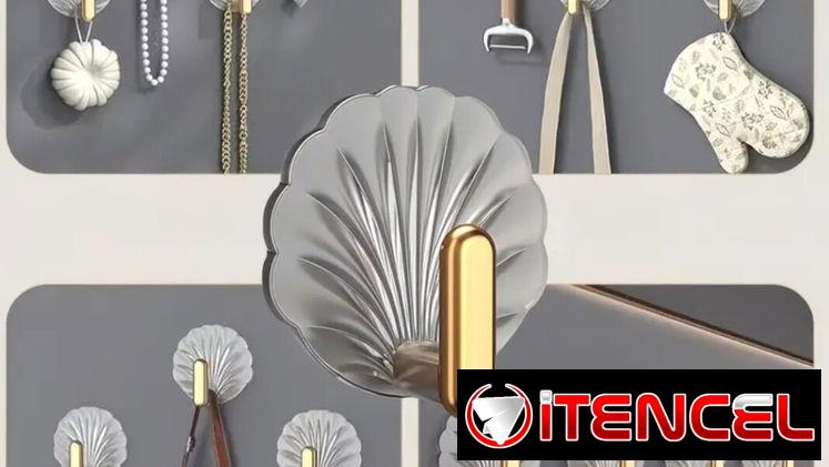 Kit de 4 Clip tipo pétalo en acrílico
