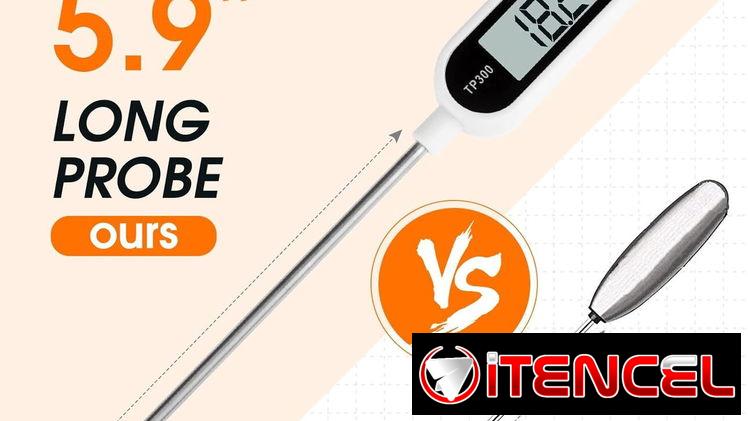 🌡️​ TERMOMETRO DIGITAL DE COCINA 🌡️​ PARA CARNES – LIQUIDOS – POSTRES 🌡️​ 50 – 300º 🌡️​ 5.887.23.60