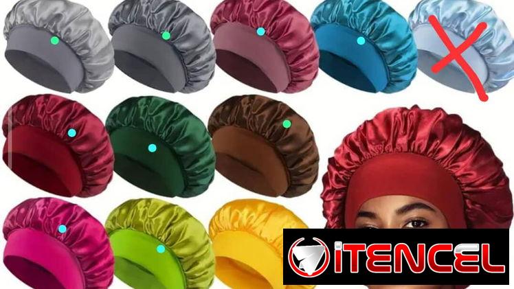 Gorros de Satín para la protección, Conservación y cuidado de su Cabello.