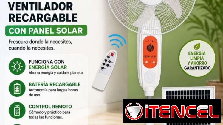 Ventiladores Recargables de 16″ nuevos en su caja 📦