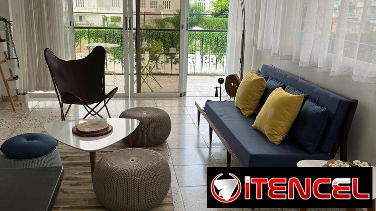 Apartamento cómodo y luminoso en el vedado ( renta lineal
