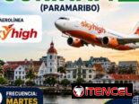 Venta de boletos para Guyana por varias provincias y para surinam t por la Havana, excelentes precios y seguridad máxima