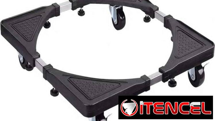Soporte para lavadora  (Base ajustable)  Tamaño estable de 40-60cm Altura: 10 cm Capacidad de carga: 130kg  en 9000 cup