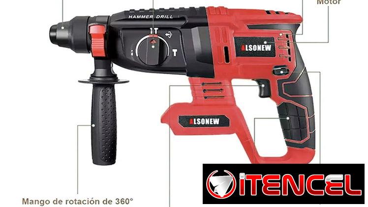 Kit de herramientas, Con todos sus aditamentos, 2 Baterías de 48 volt
