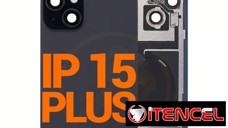 Tapa Trasera Iphone 15 Plus Con MagSafe. Negro Titanio