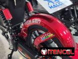 Bici moto Halcon en negra y rojas 48v 50ah 120km por carga