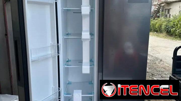 🧊 Refrigerador ROYAL de 20 pies Side by side 🧊 ✔️ Congelación seca (en lado congela y otro refrigera) :