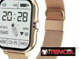 Smartwatch Y13 con manilla de acero y otra de goma