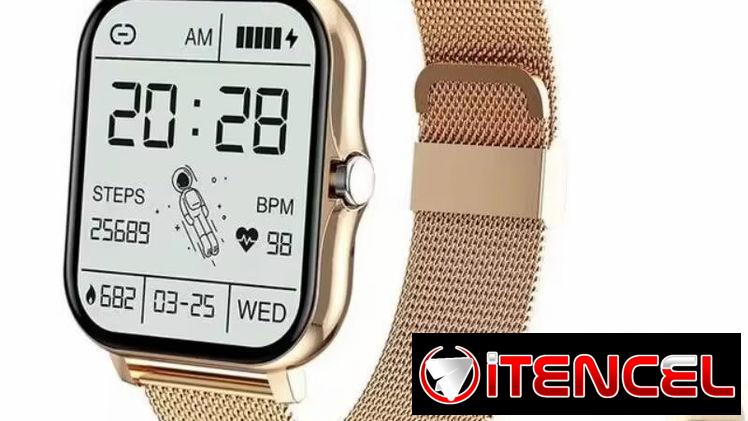 Smartwatch Y13 con manilla de acero y otra de goma