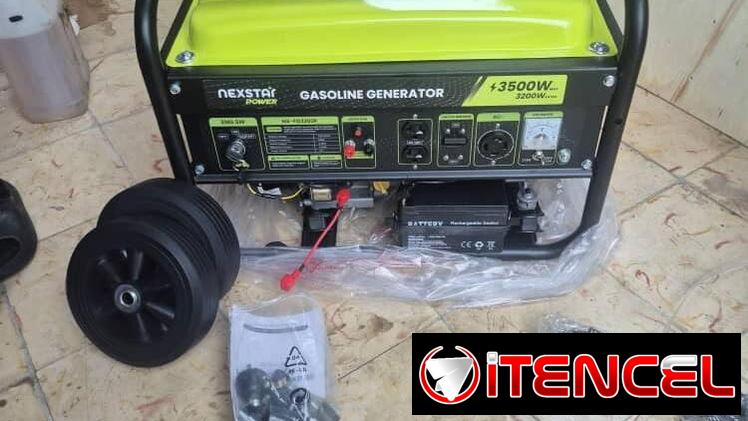 Planta Eléctrica 4 tiempo de gasolina 3500w son 110v y 220v *