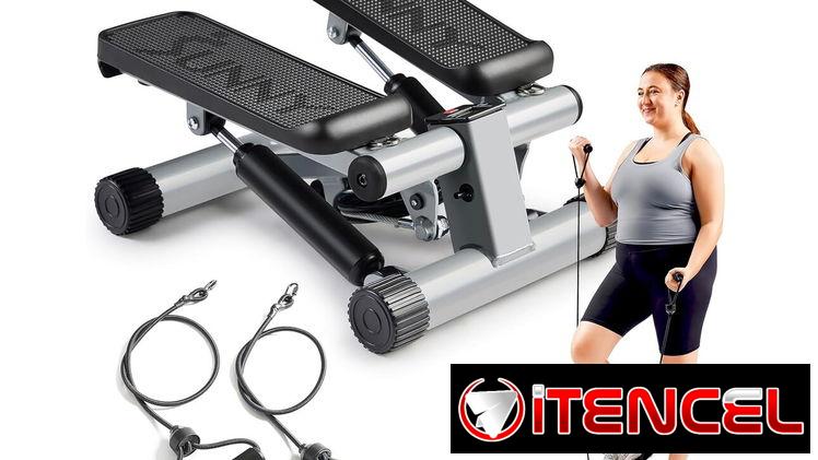 Sunny Health & Fitness Mini Stepper – Máquina de Ejercicio Compacta