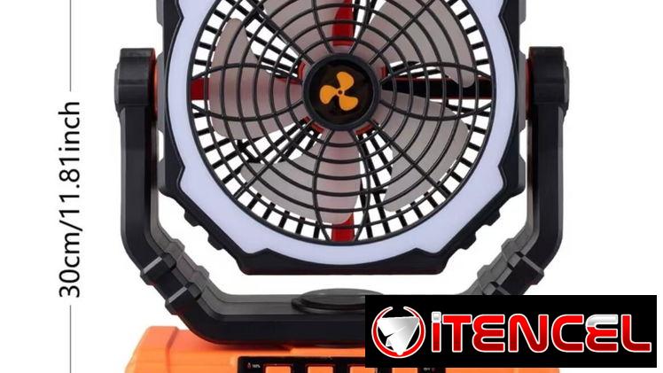 Ventilador recargable