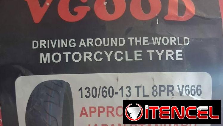 Goma de moto Rin 13, 130-60-13