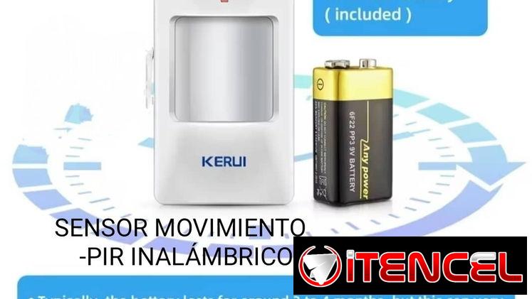 SENSORES de MOVIMIENTO y CONTACTOS para ALARMAS y SENSORES de LUCES