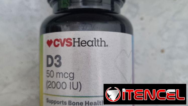Vitamina D3 50 MCG 100 TABLETAS