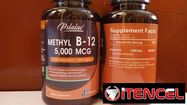 Vitamina B12.5000 mg(120 tabletas)