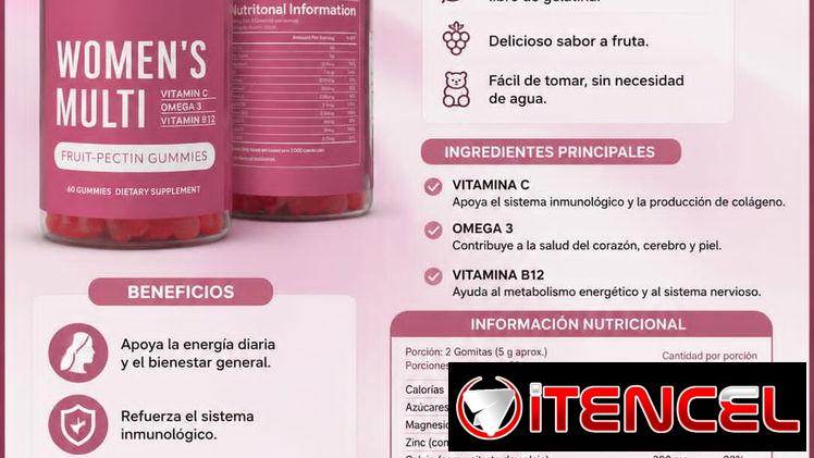 Multivit +vitC+Omega 3 y vit B12. Envío incluido