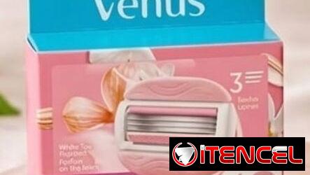 Máquina de afeitar Venus y su repuesto