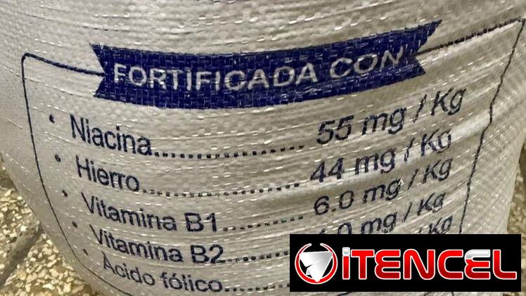 HARINA DE TRIGO FORTIFICADA. SACOS DE 25 KG.