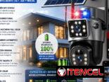 Cámara solar vigilancia exterior 8Mpx/ 2 cámaras