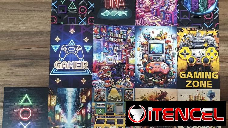 Decora tu habitación postales para hacer colach gamer