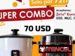 Olla reina, arrocera y combos