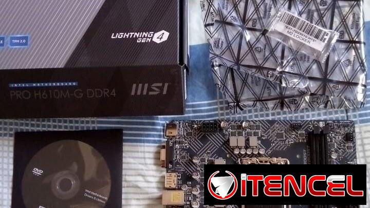 ✅GANGA✅ BOARD MSI PRO H610M-G DDR4 ✅ NUEVA EN CAJA CON DETALLE EN 65 USD – PAGO CUP/MLC AL CAMBIO