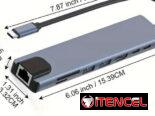8 En 1 USB C HUB