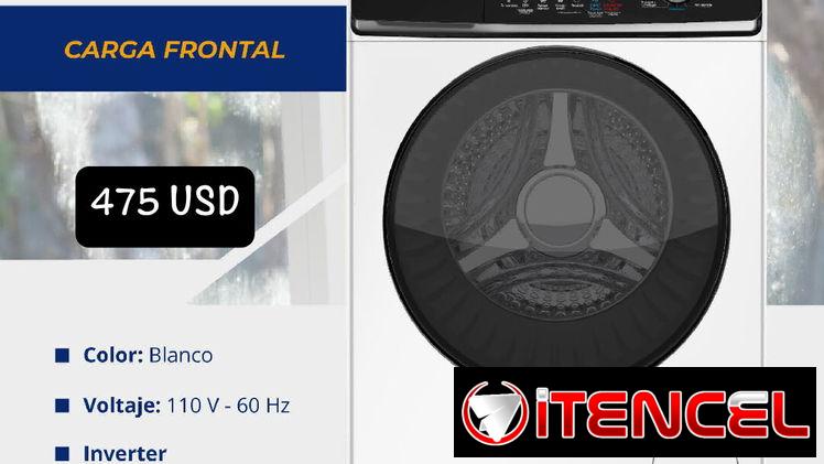 👔 LAVADORA AUTOMÁTICA DE CARGA FRONTAL  🔴 EKO ✅ 11 KG 💲475 USD