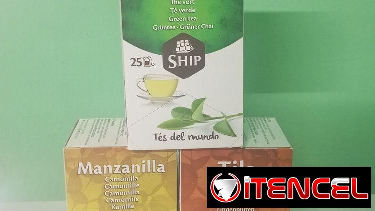 Té bolsas ( Infusiones) cada cajita contiene 25 bolsitas