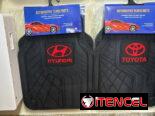 Juego de alfombras de goma de barias marcas en 50usd Tel. 53714462
