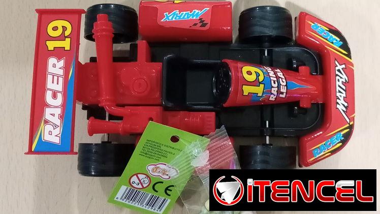 Carrito de juguete para cumpleaños