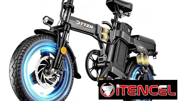 Bicicleta eléctrica plegable con ignoración sin llave, 1000/2000W, 52V 25Ah/48V 15Ah, Max 60-80 millas de alcance plegab