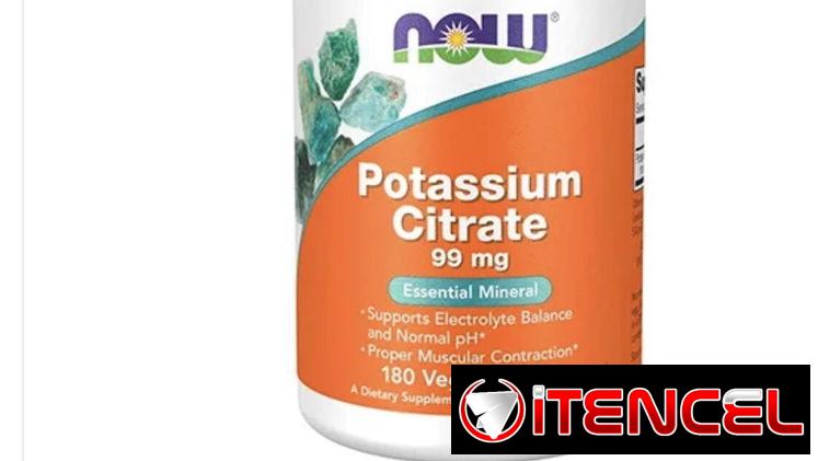 Citrato de potasio 180 tb 19 usd