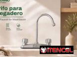 Para que dejes de pelear con casa: GRIFO GREENPRO CROMADO ALTO – 16 USD. 📞56249037