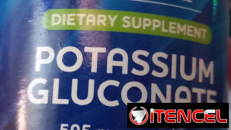 Vendo pomo de Gluconato de potasio,  250tab. Vence ene27.
