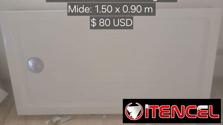PLATO DE DUCHA DE FIBERGLASS