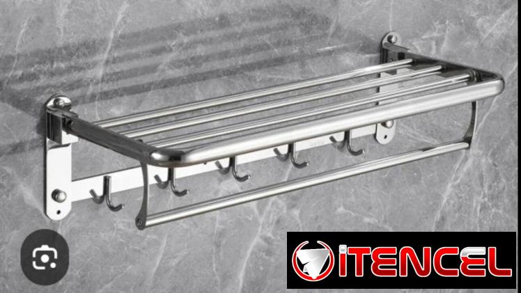Toallero de baño plegable (cv)